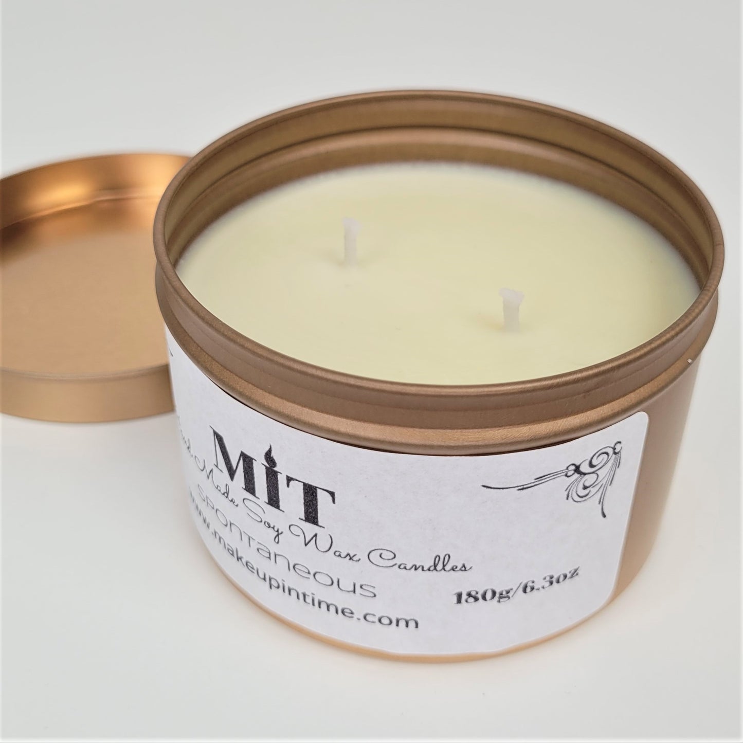 MiT Hand Made Soy Wax Scented Candle (Spontaneous)