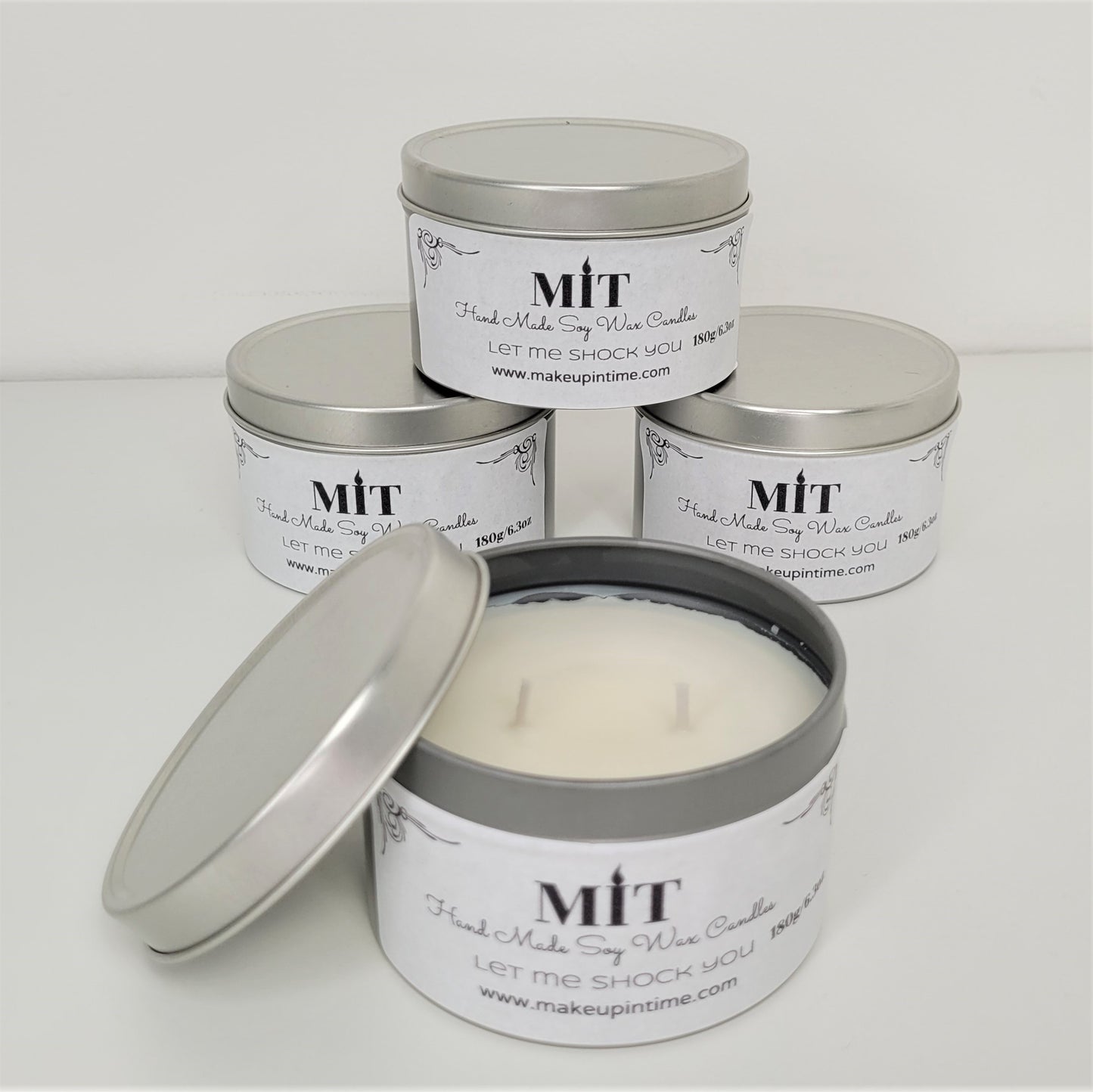 MiT Hand Made Soy Wax Scented Candle (Let Me Shock You)