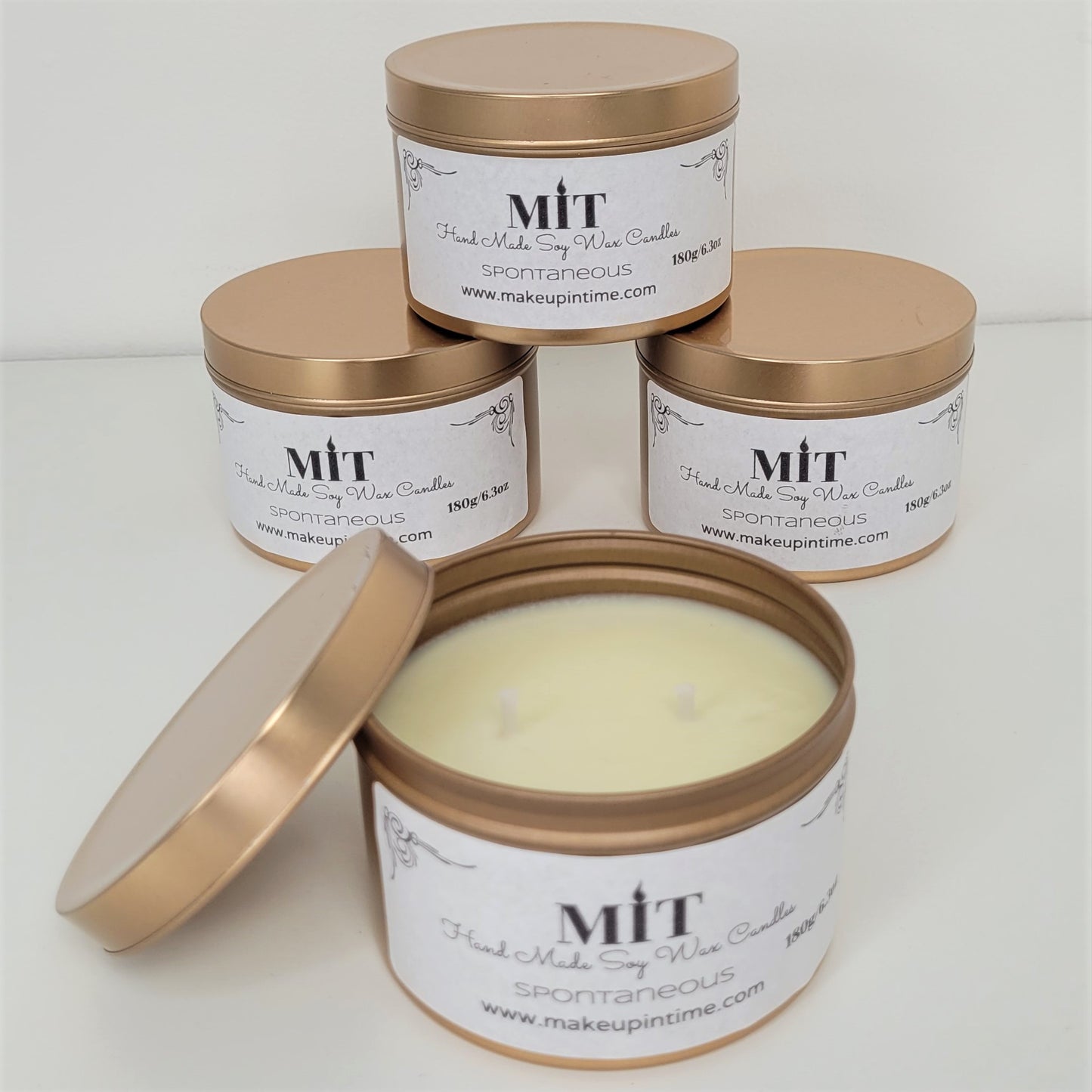 MiT Hand Made Soy Wax Scented Candle (Spontaneous)