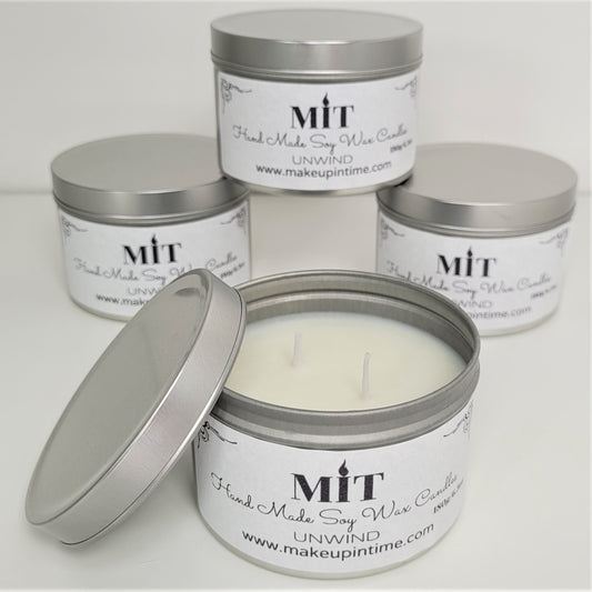 MiT Hand Made Soy Wax Scented Candle (Unwind)