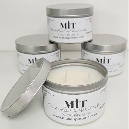 MiT Hand Made Soy Wax Scented Candle (Cool Breeze)