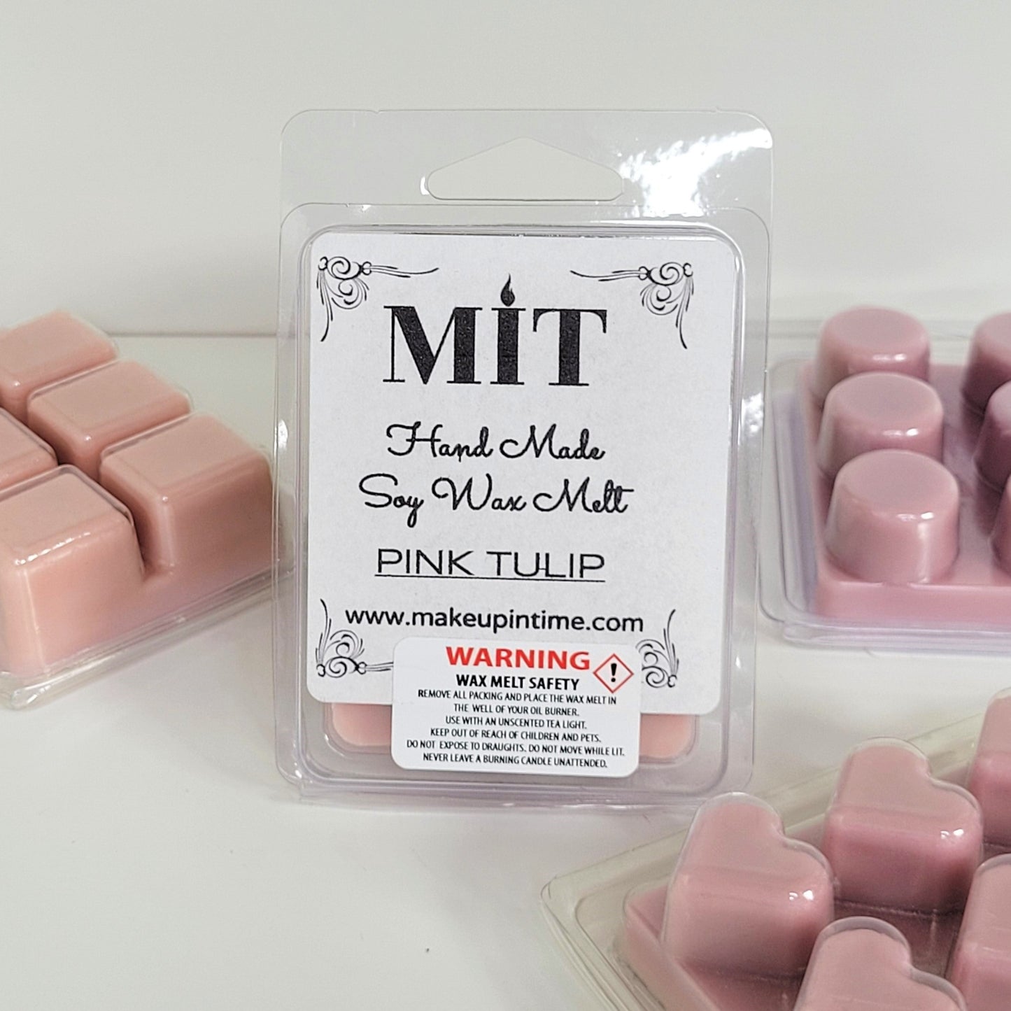 MiT Hand Made Soy Wax Scented Melt (Pink Tulip)