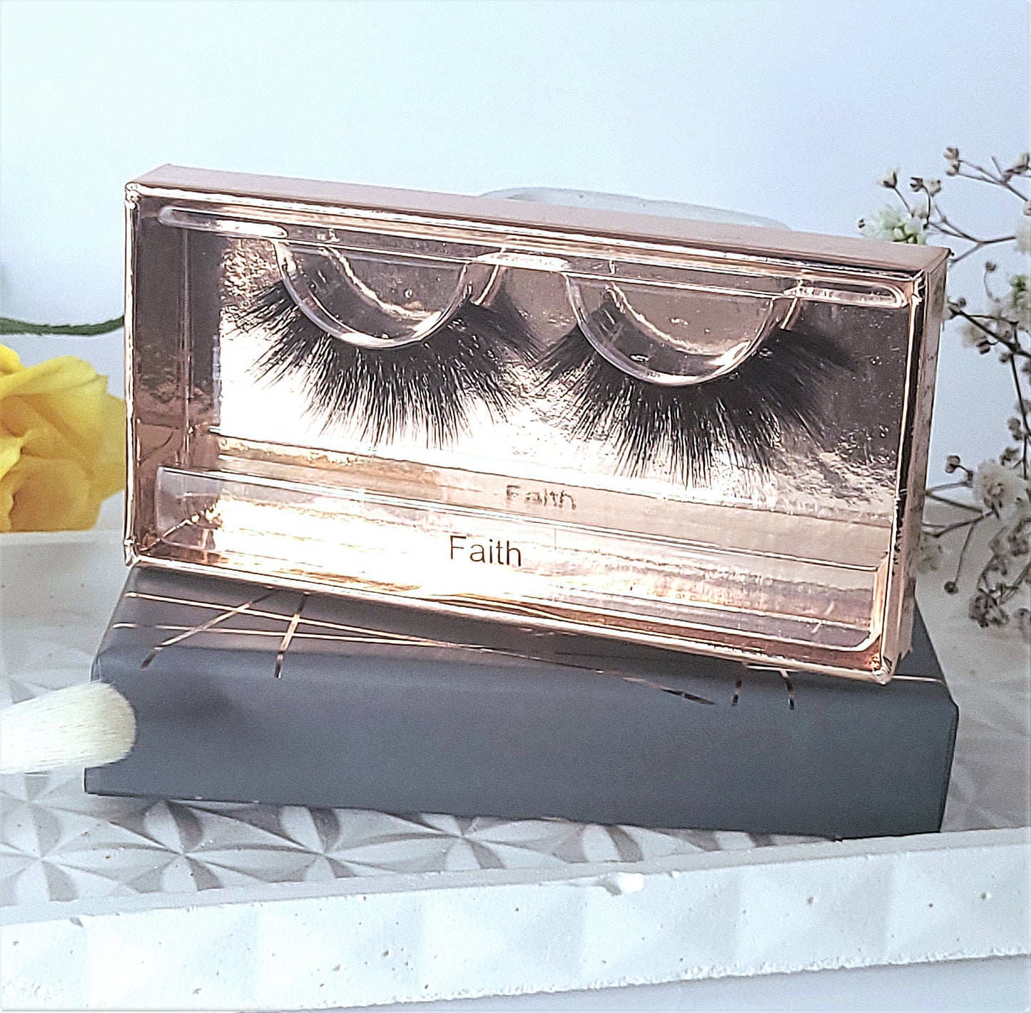 MIT EXTRA LENGTH VEGAN MINK STRIP LASHES - STYLE FAITH