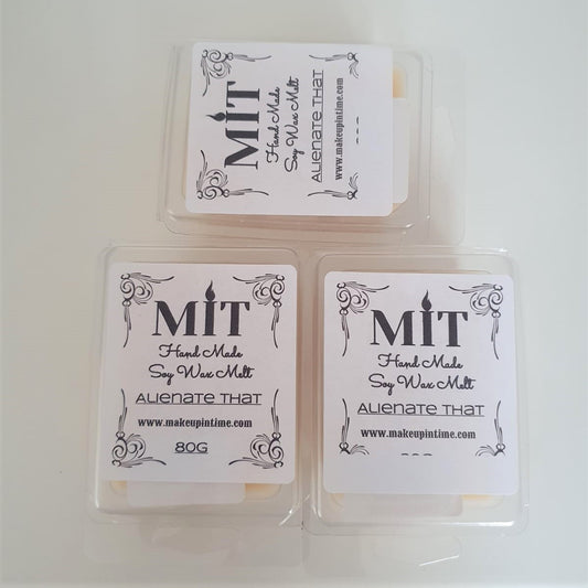 3x MiT Hand Made Soy Wax Scented Melt (Alienate That)