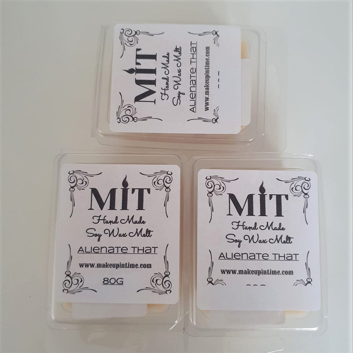 3x MiT Hand Made Soy Wax Scented Melt (Alienate That)