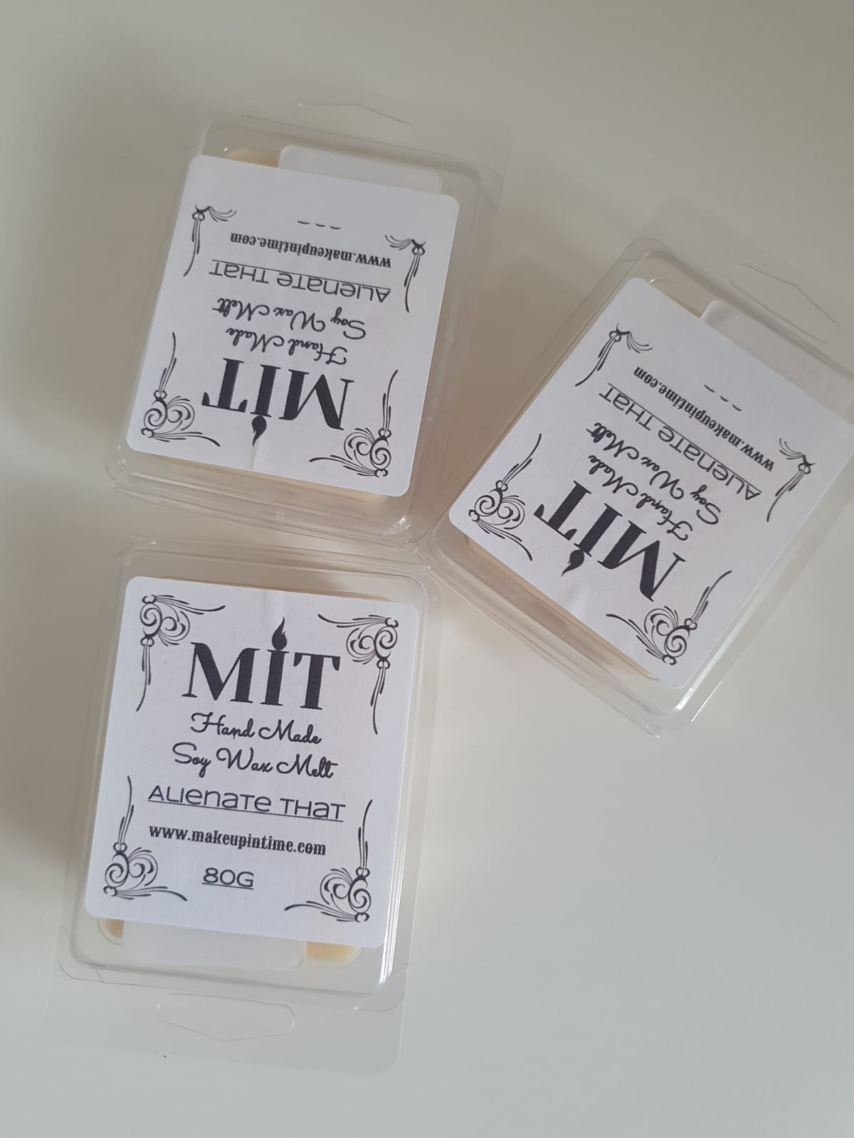 3x MiT Hand Made Soy Wax Scented Melt (Alienate That)