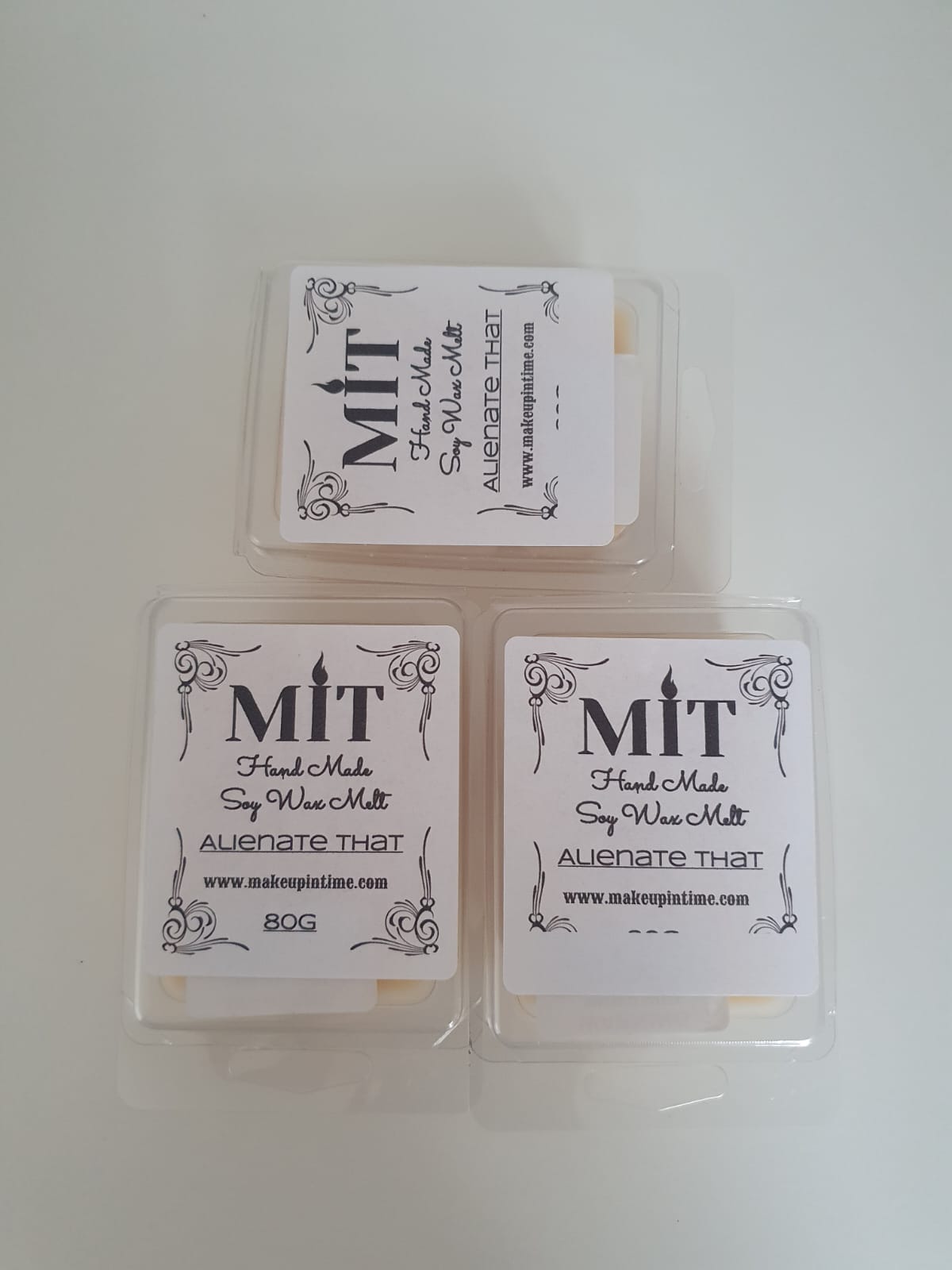 3x MiT Hand Made Soy Wax Scented Melt (Alienate That)